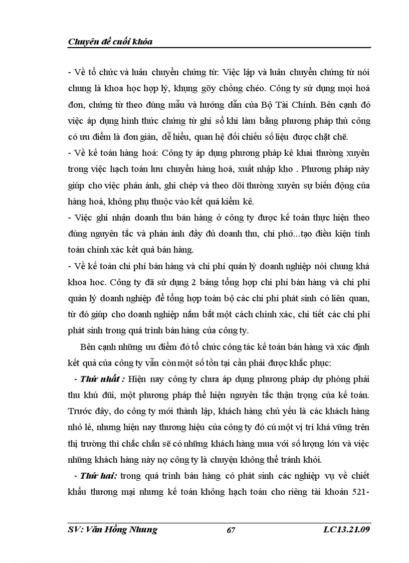 image for page Tổ chức kế toán bán hàng và xác định kết quả bán hàng ở Công ty CP CFI