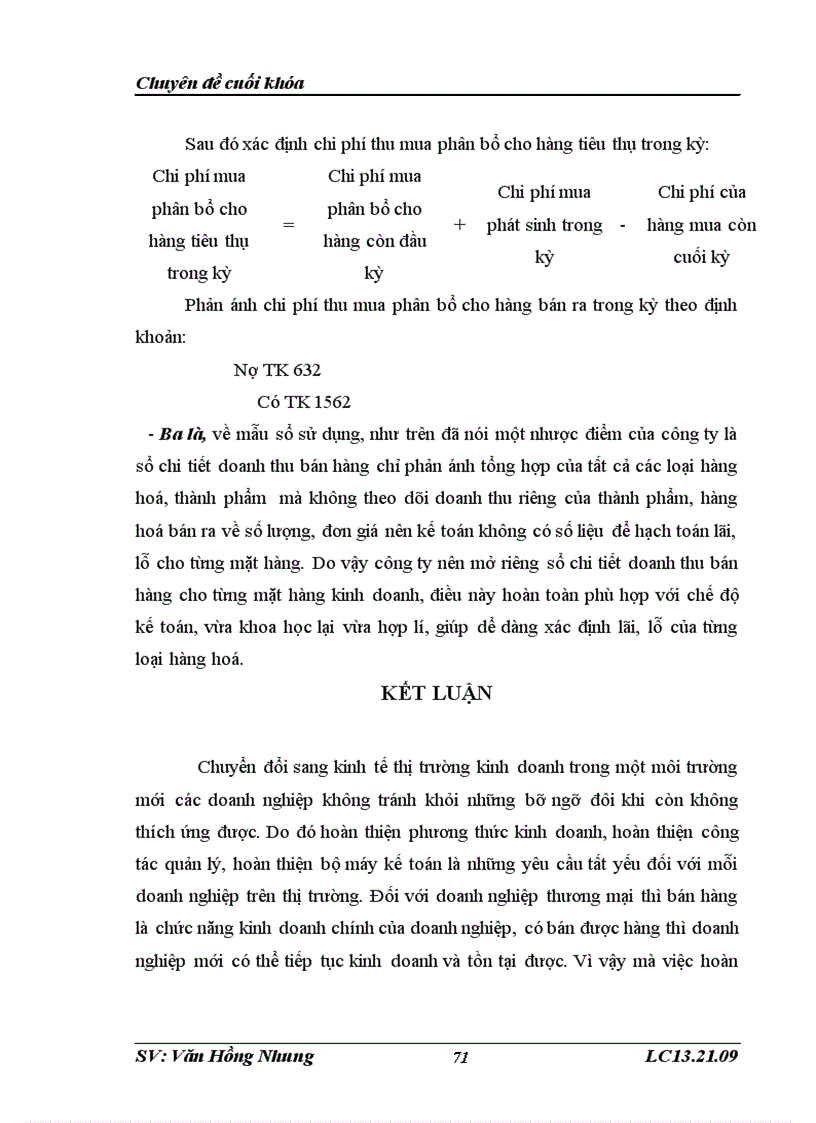 image for page Tổ chức kế toán bán hàng và xác định kết quả bán hàng ở Công ty CP CFI