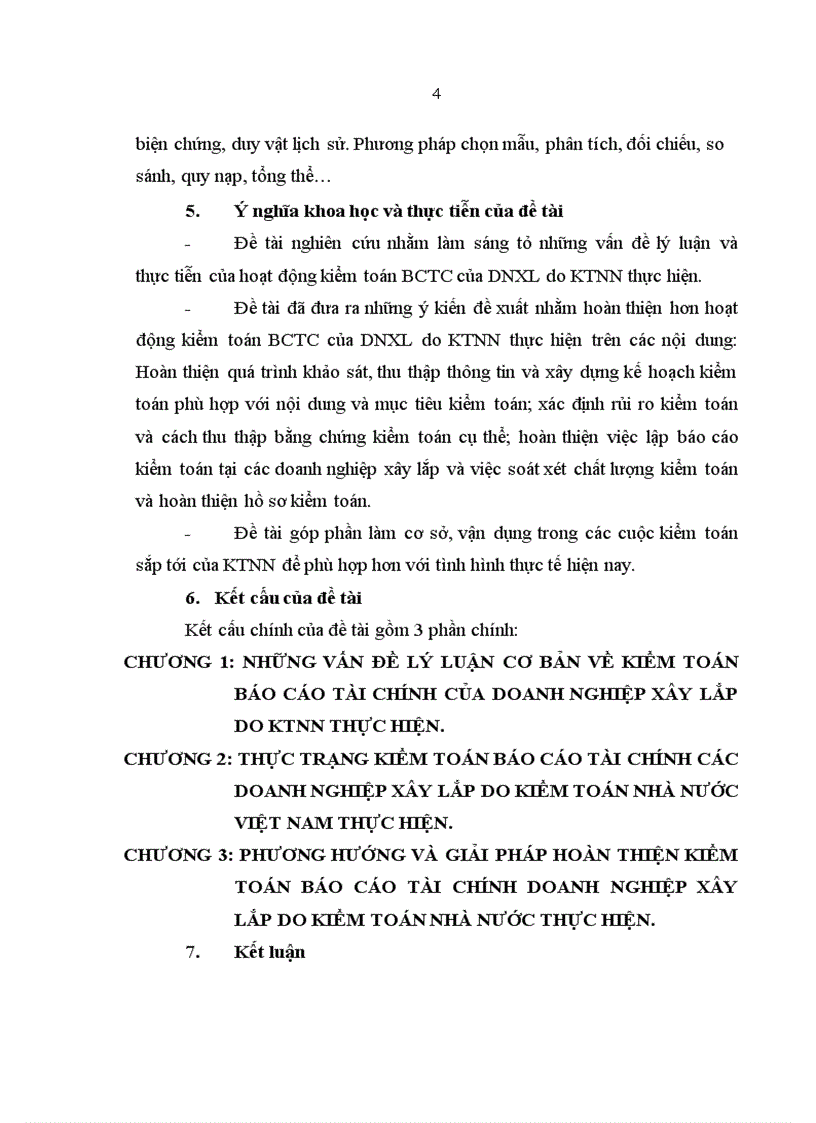 image for page Hoàn thiện kiểm toán báo cáo tài chính doanh nghiệp xây lắp do Kiểm toán Nhà nước Việt Nam thực hiện