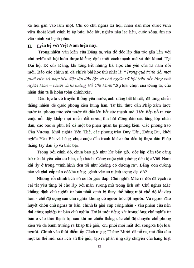 image for page Triết lý phát triển trong tư tưởng Hồ Chí Minh về độc lập dân tộc gắn liền với CNXH Liên hệ với Việt Nam hiện nay