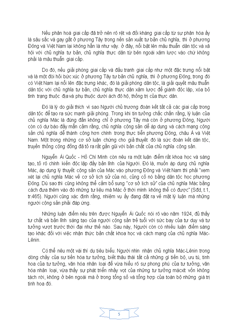 image for page Triết lý phát triển trong tư tưởng Hồ Chí Minh về độc lập dân tộc gắn liền với Chủ Nghĩa Xã Hội