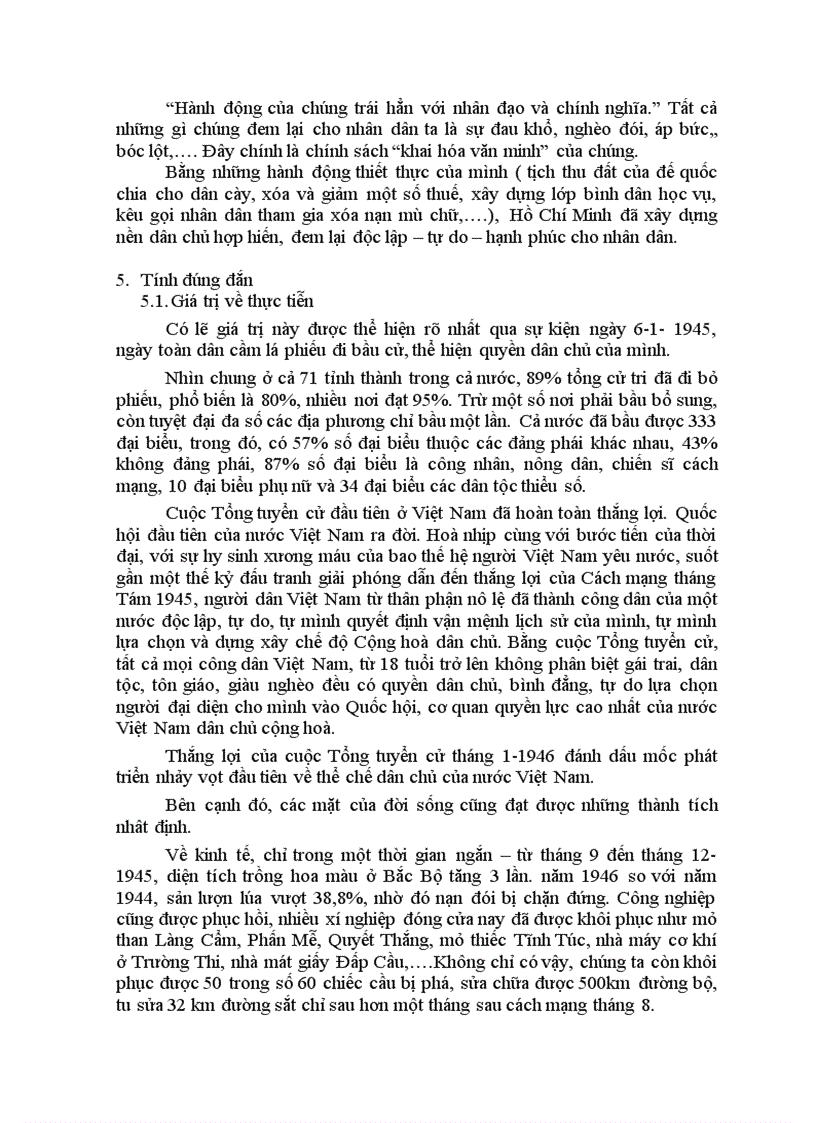 image for page Nước được độc lập mà dân không được tự do thi độc lập cũng hông có nghĩa lý gì dân chỉ biết được giá trị của tự do của độc lập khi mà dân được ăn no mặc đủ