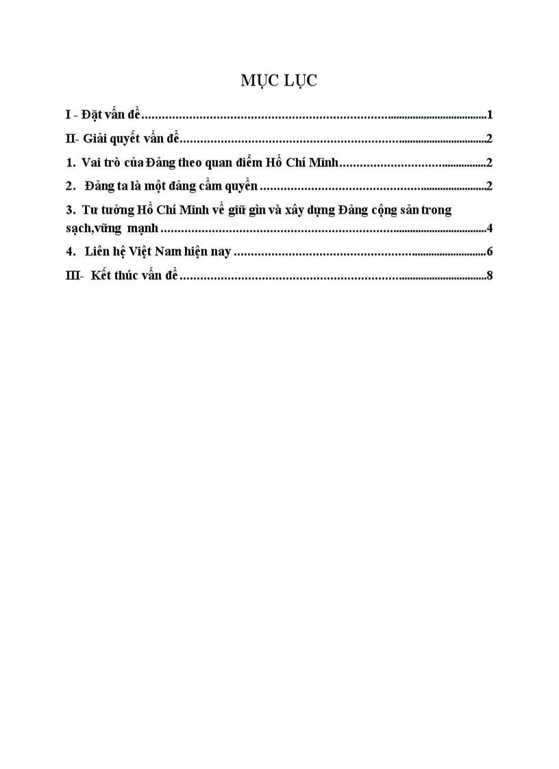 image for page Tư tưởng Hồ Chí Minh về giữ gìn và xây dựng Đảng cộng sản trong sạch vững mạnh