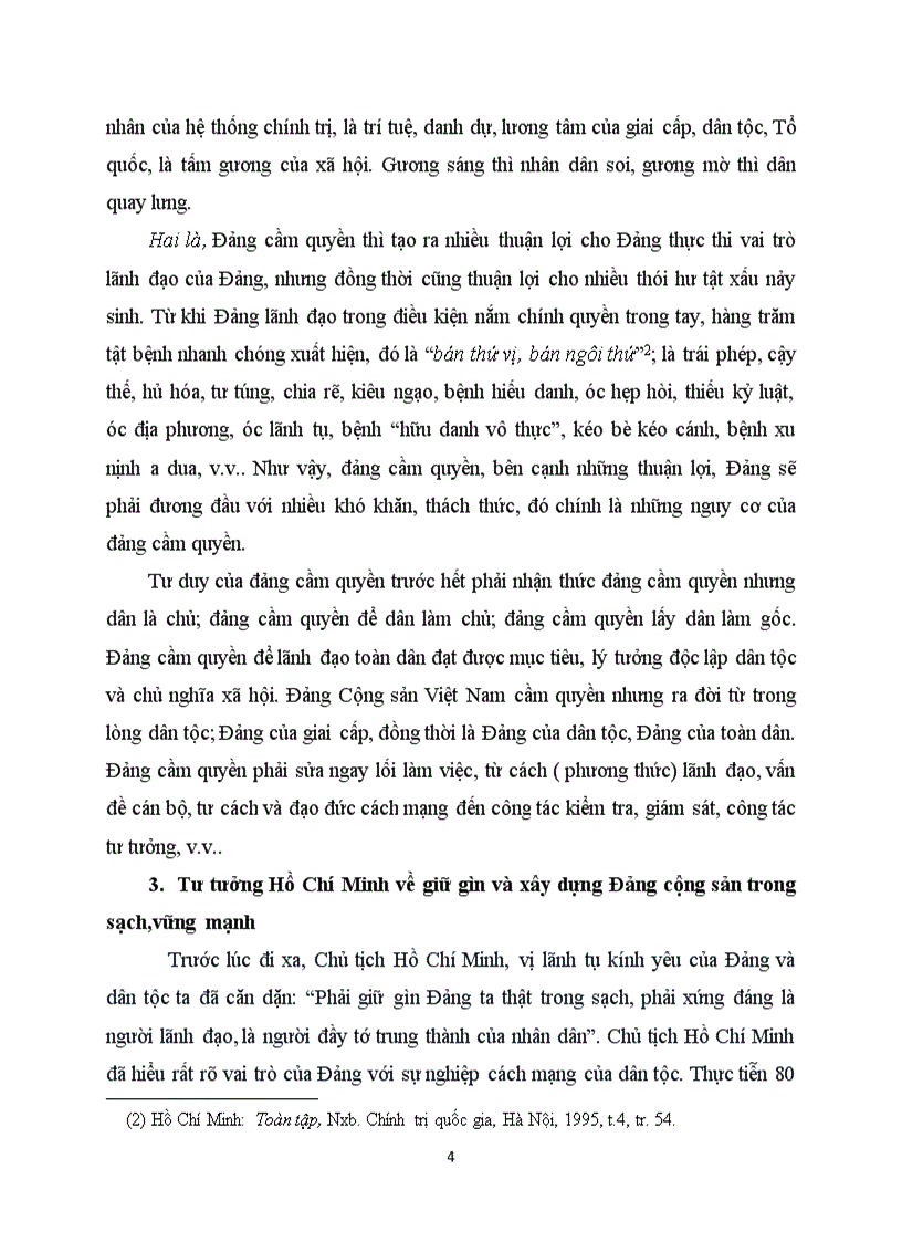 image for page Tư tưởng Hồ Chí Minh về giữ gìn và xây dựng Đảng cộng sản trong sạch vững mạnh