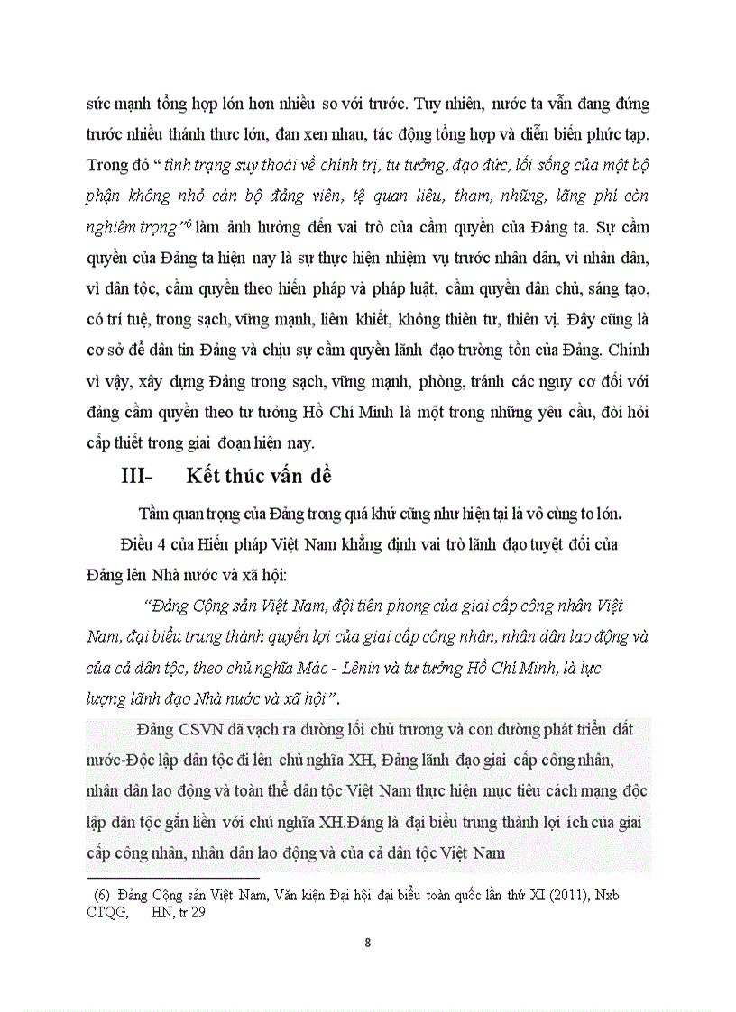 image for page Tư tưởng Hồ Chí Minh về giữ gìn và xây dựng Đảng cộng sản trong sạch vững mạnh