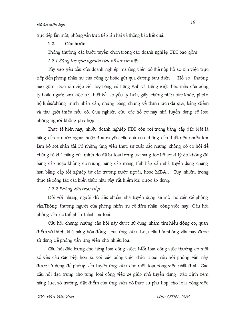 image for page Thực trạng công tác tuyển dụng trong các doanh nghiệp FDI ở Việt Nam hiện nay