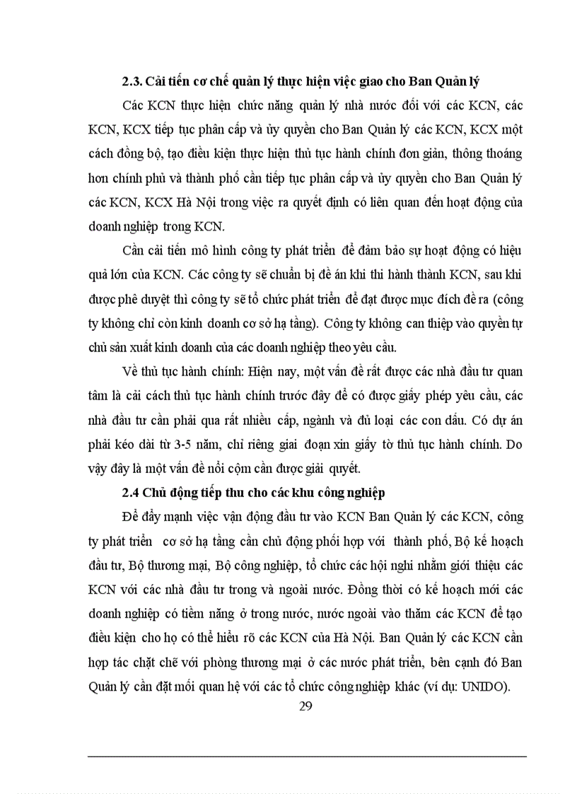image for page Một số giải pháp tăng cường hoạt động đầu tư phát triển các KCN Hà Nội