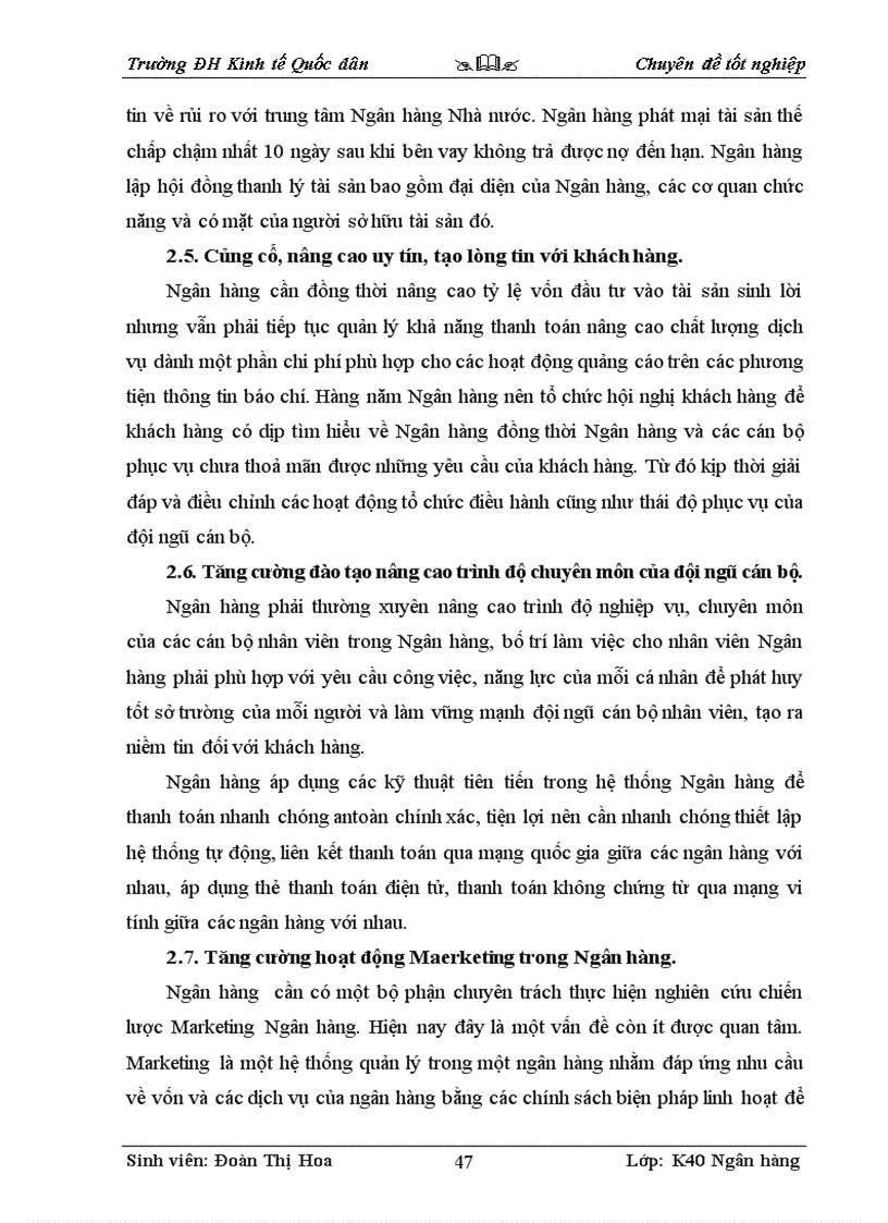 image for page Giải pháp tăng cường huy động vốn tại NHCT Lưu Xá Thái Nguyên