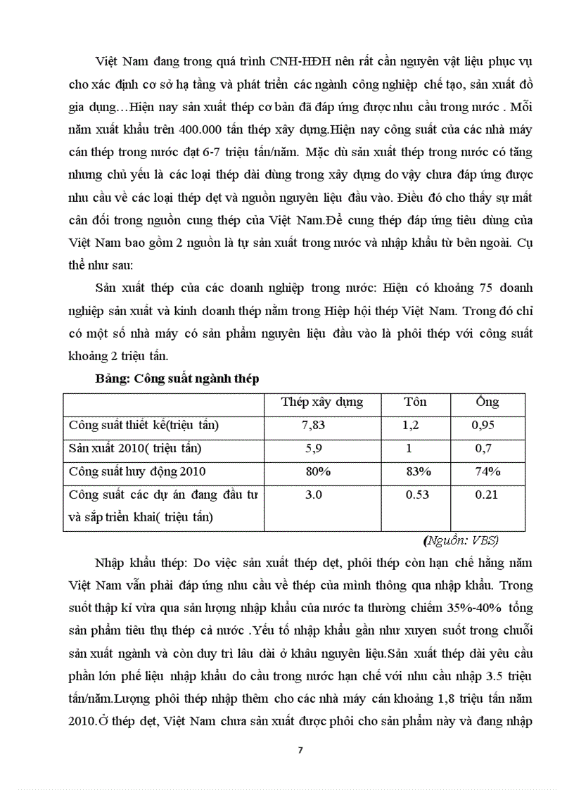 image for page Giải pháp để nâng cao khả năng cạnh tranh của ngành thép Việt Nam