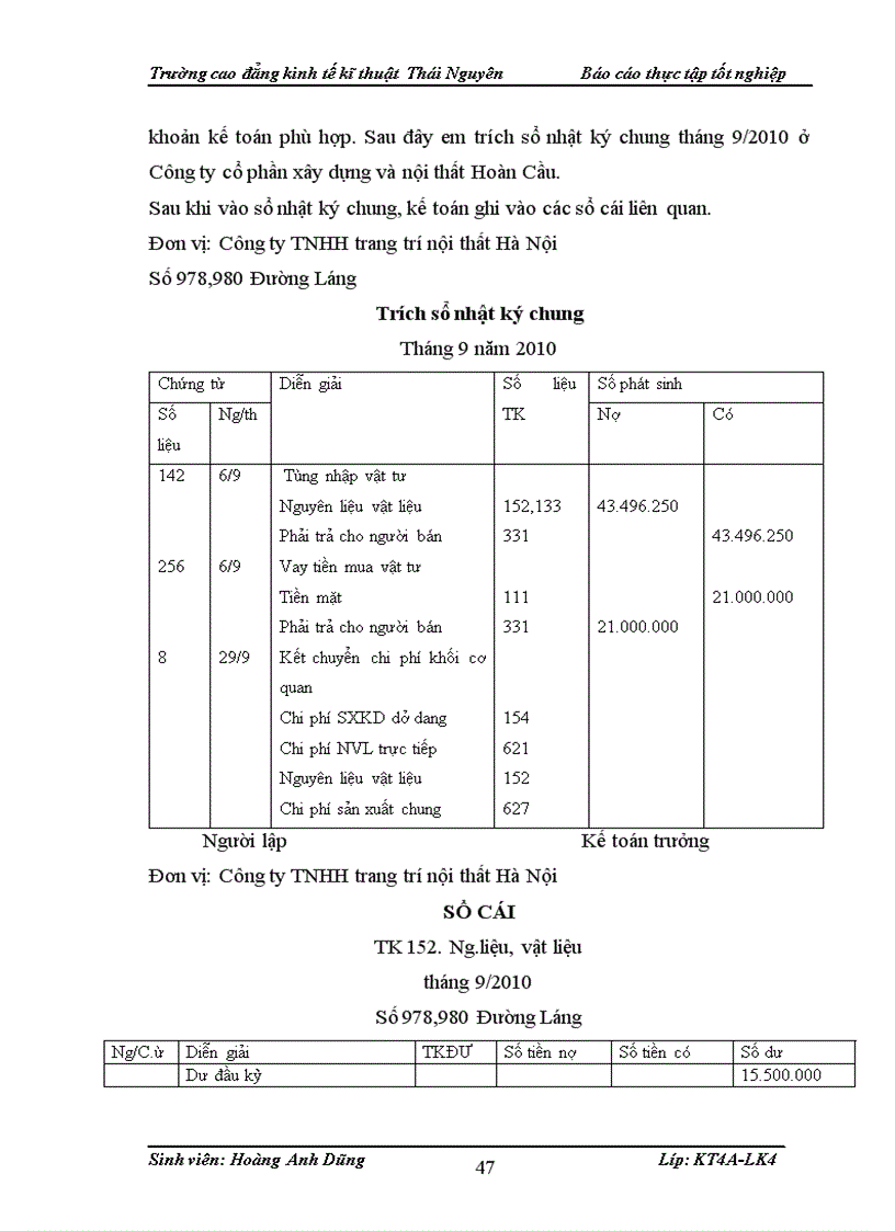 image for page Tổ chức công tác kế toán nguyên vật liệu và các biện pháp hoàn thiện tại Công ty trỏch nhiệm hữu hạn trang trớ nội thất Hà Nội HANOIDERCO