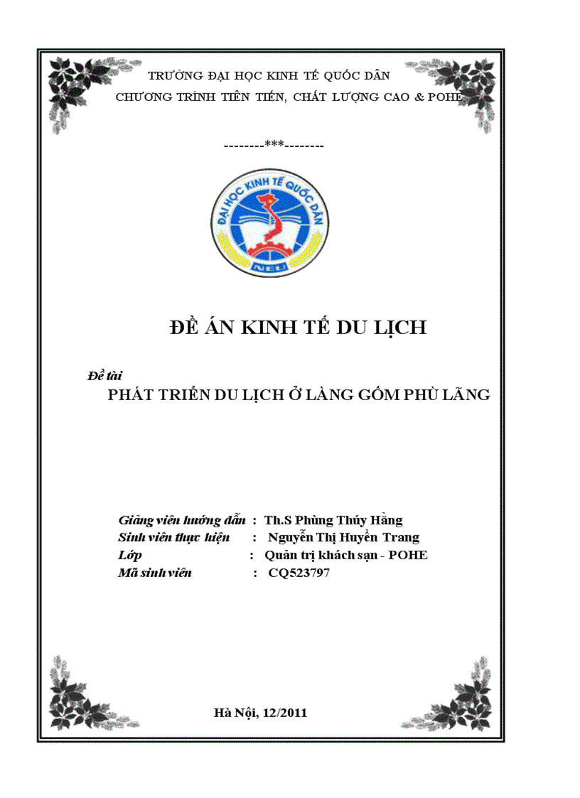 image for page Phát triển du lịch ở làng gốm Phù Lãng