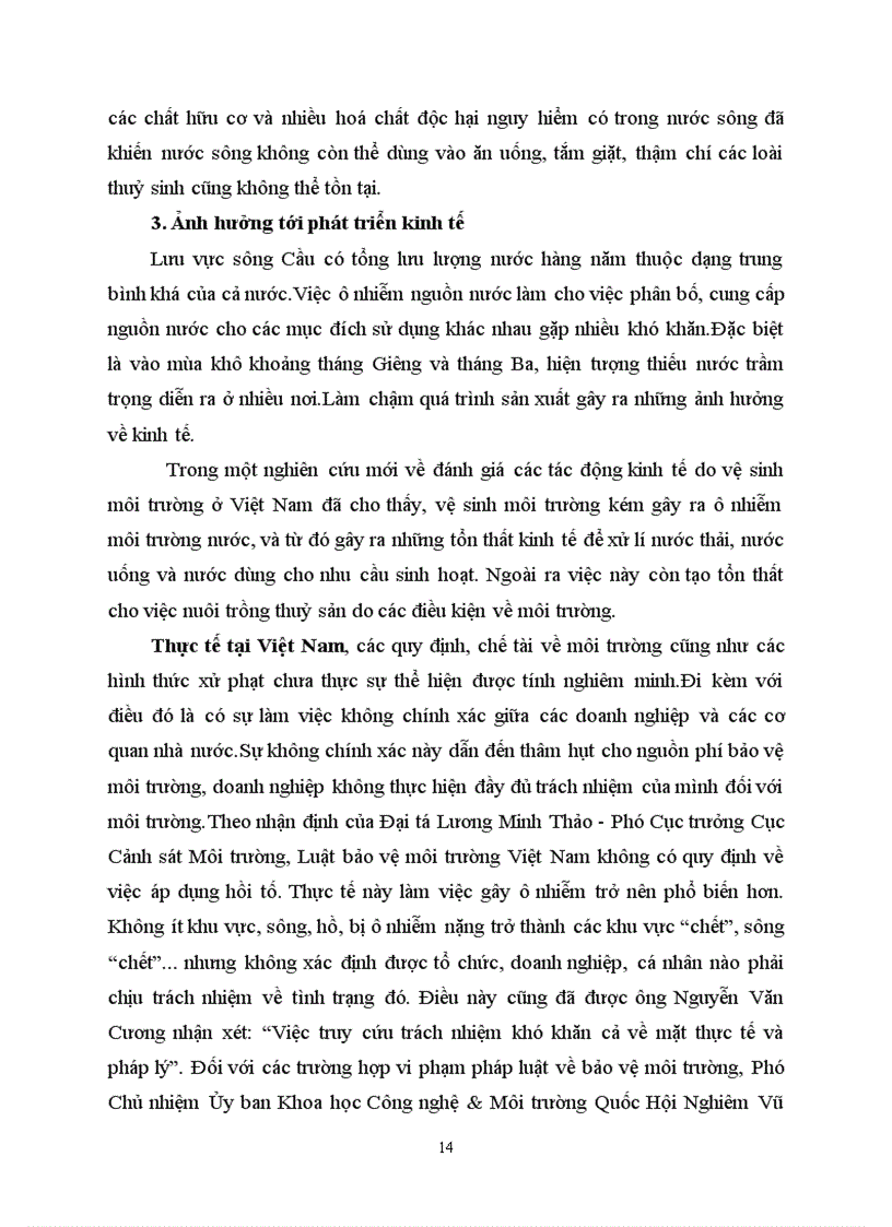 image for page Đánh giá thực trạng ô nhiễm môi trường nước ở lưu vực sông Cầu qua các hoạt động sản xuất công nghiệp