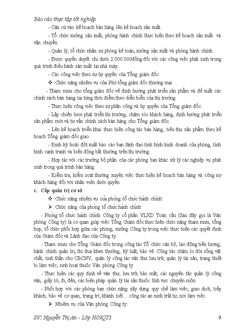image for page Một số giải pháp nhằm nâng cao hiệu quả công tác đào tạo và phát triển nguồn nhân lực tại Công ty Cổ phần vật liệu xây dựng Toàn Cầu