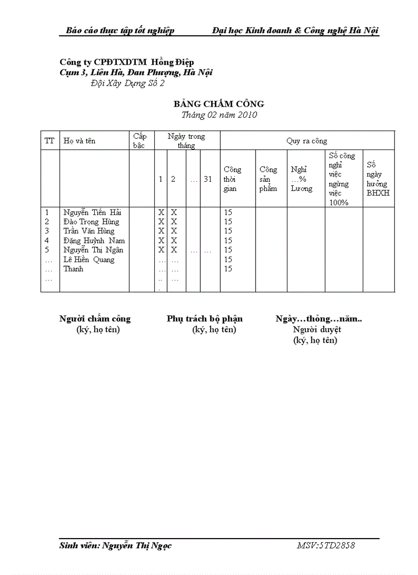 image for page Thực trạng công tác kế toán Công ty cổ phần Đầu tư Xây dựng Thương mại Hồng Điệp