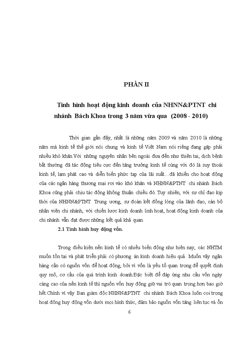 image for page Đánh giá kết quả hoạt động kinh doanh và định hướng phát triển của ngân hàng NNPTNT chi nhánh Bách Khoa