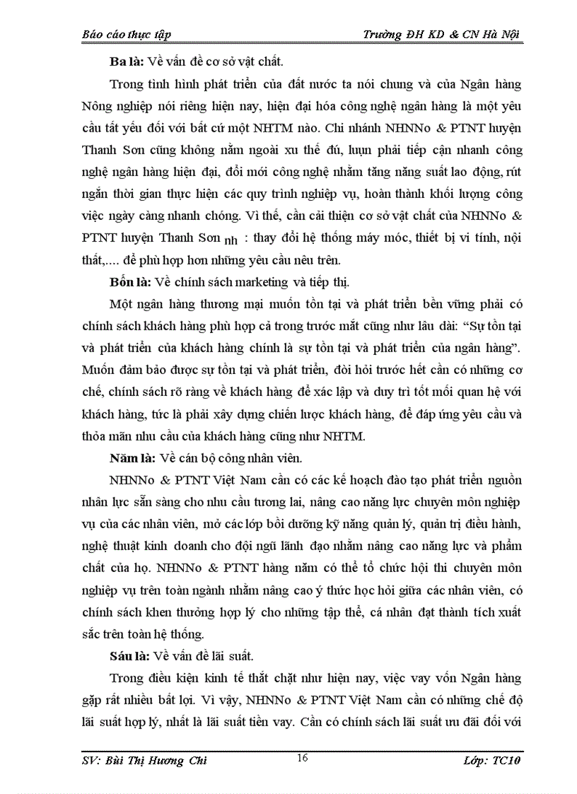 image for page Tình hình hoạt động của NHNNo PTNT huyện Thanh Sơn 1