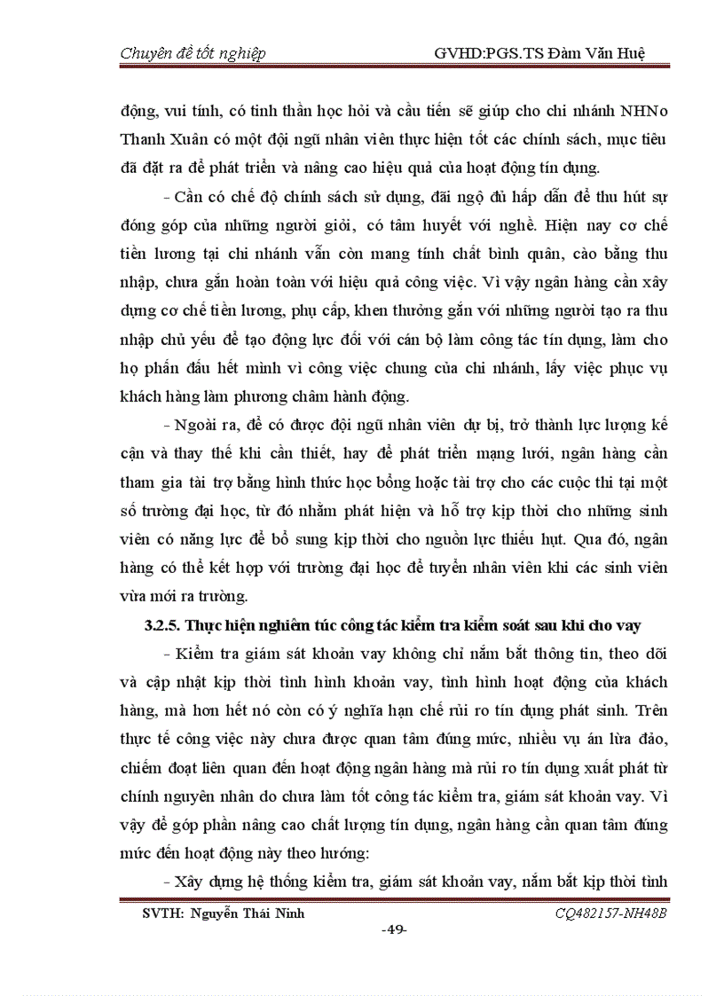 image for page Nâng cao chất lượng tín dụng tại NHNo PTNT chi nhánh Thanh Xuân Hà Nội