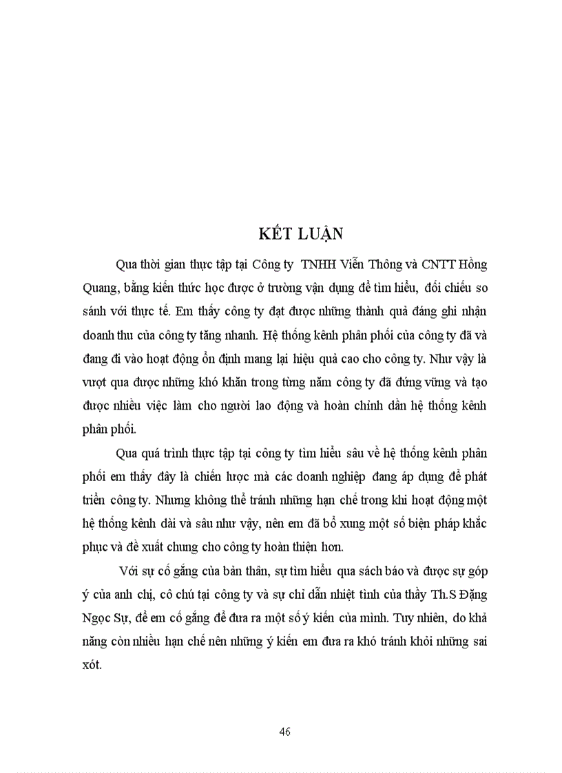 image for page Kênh phân phối Công ty TNHH Viễn thông và CNTT Hồng Quang