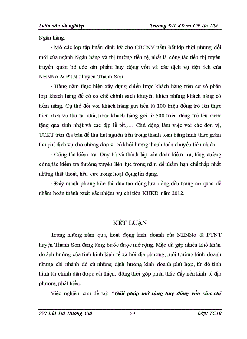 image for page Một số giải pháp mở rộng hoạt động huy động vốn tại NHNo PTNT chi nhánh huyện Thanh Sơn Tỉnh Phú Thọ 1
