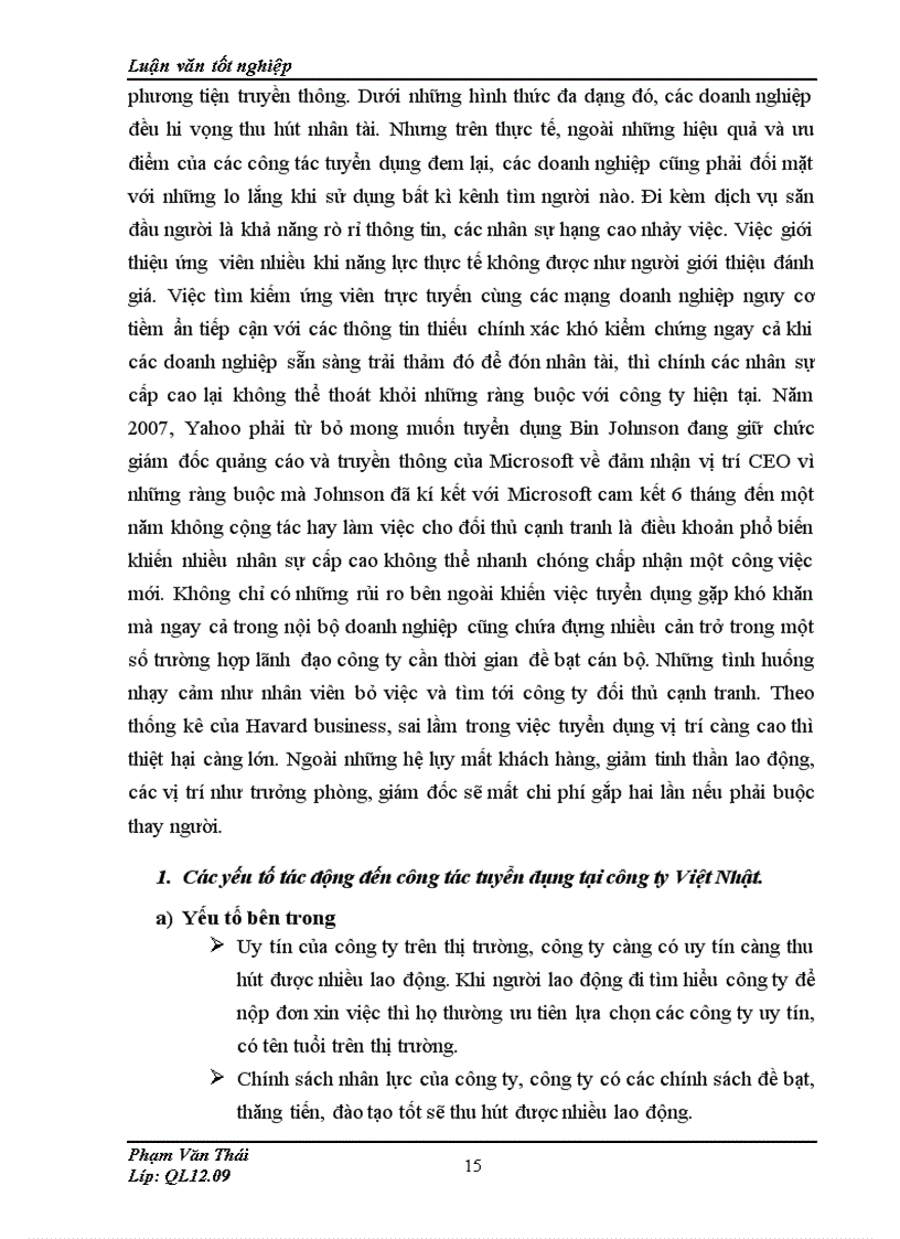 image for page Một số giải pháp nhằm hoàn thiện công tác tuyển dụng và đào tạo nguồn nhân lực tại Công ty TNHH Sản xuất và Thương Mại Thiết Bị Công Nghiệp Việt Nhật