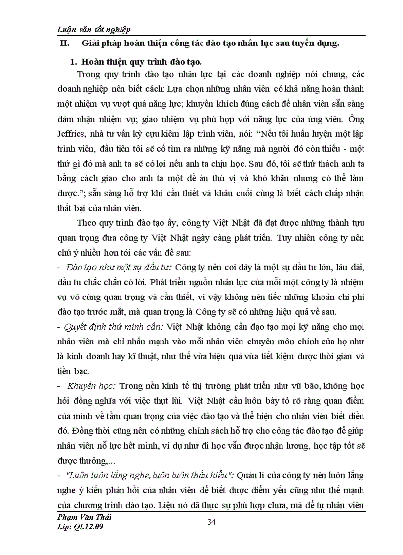 image for page Một số giải pháp nhằm hoàn thiện công tác tuyển dụng và đào tạo nguồn nhân lực tại Công ty TNHH Sản xuất và Thương Mại Thiết Bị Công Nghiệp Việt Nhật