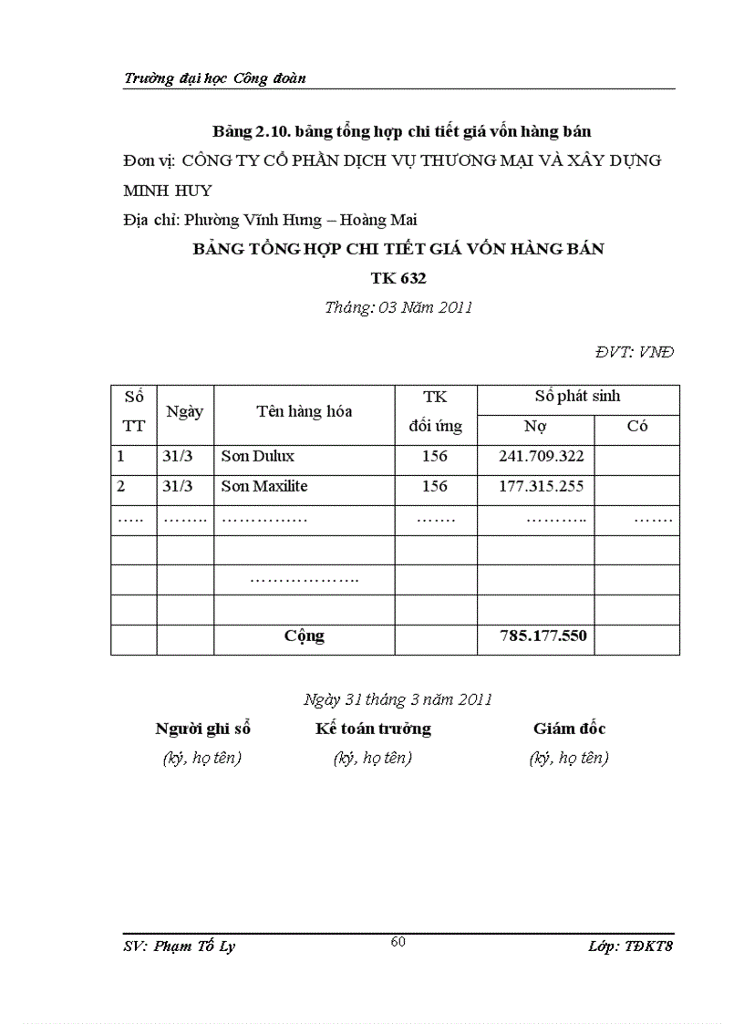 image for page Hoàn thiện kế toán bán hàng tại công ty Cổ phần dịch vụ thương mại và xây dựng Minh Huy