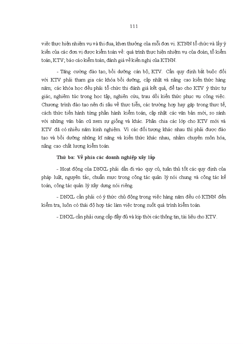 image for page Hoàn thiện kiểm toán báo cáo tài chính doanh nghiệp xây lắp do Kiểm toán Nhà nước thực hiện