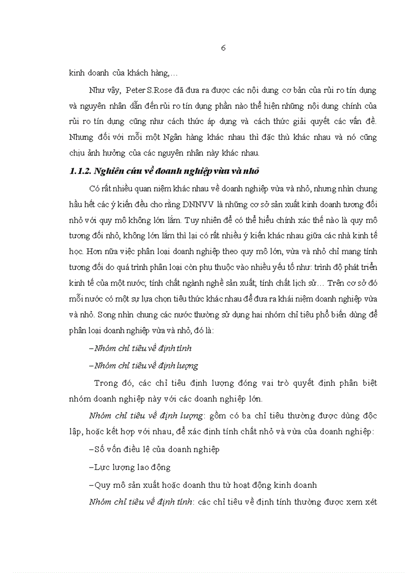 image for page Hạn chế rủi ro Tín dụng tại Ngân hàng Thương mại cổ phần Đông Nam Á SeABank đối với Doanh nghiệp nhỏ và vừa