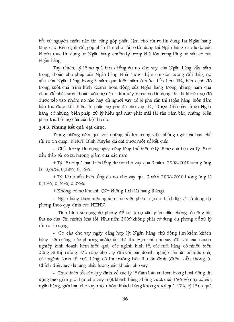 image for page Giải pháp phòng ngừa và hạn chế rủi ro tín dụng ở Ngân hàng thương mại cổ phần công thương Việt Nam Chi nhánh Bình Xuyên