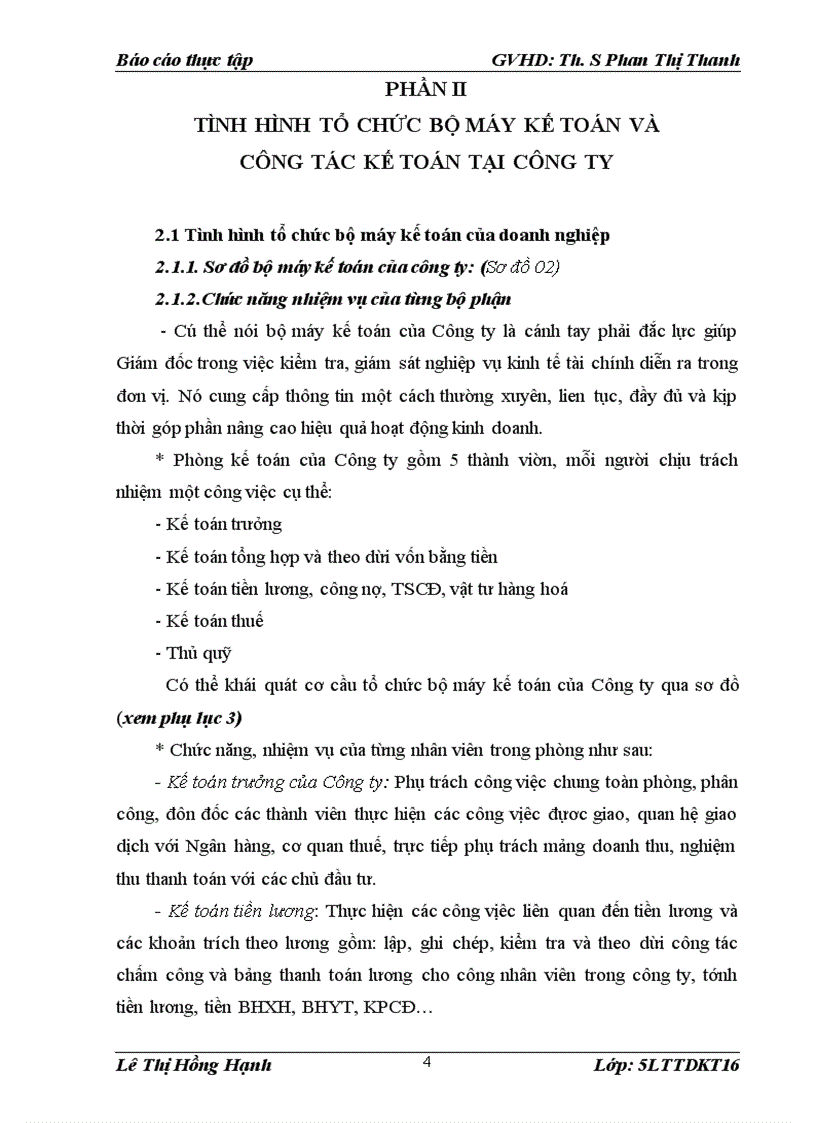 image for page Tổ chức công tác và phương pháp kế toán các phần hành kế toán của Công ty TNHH Tư vấn Đầu tư Công nghệ và Thiết bị an toàn Thăng Long