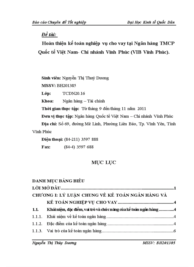 image for page Hoàn thiện kế toán nghiệp vụ cho vay tại Ngân hàng TMCP Quốc tế Việt Nam Chi nhánh Vĩnh Phúc VIB Vĩnh Phúc 3