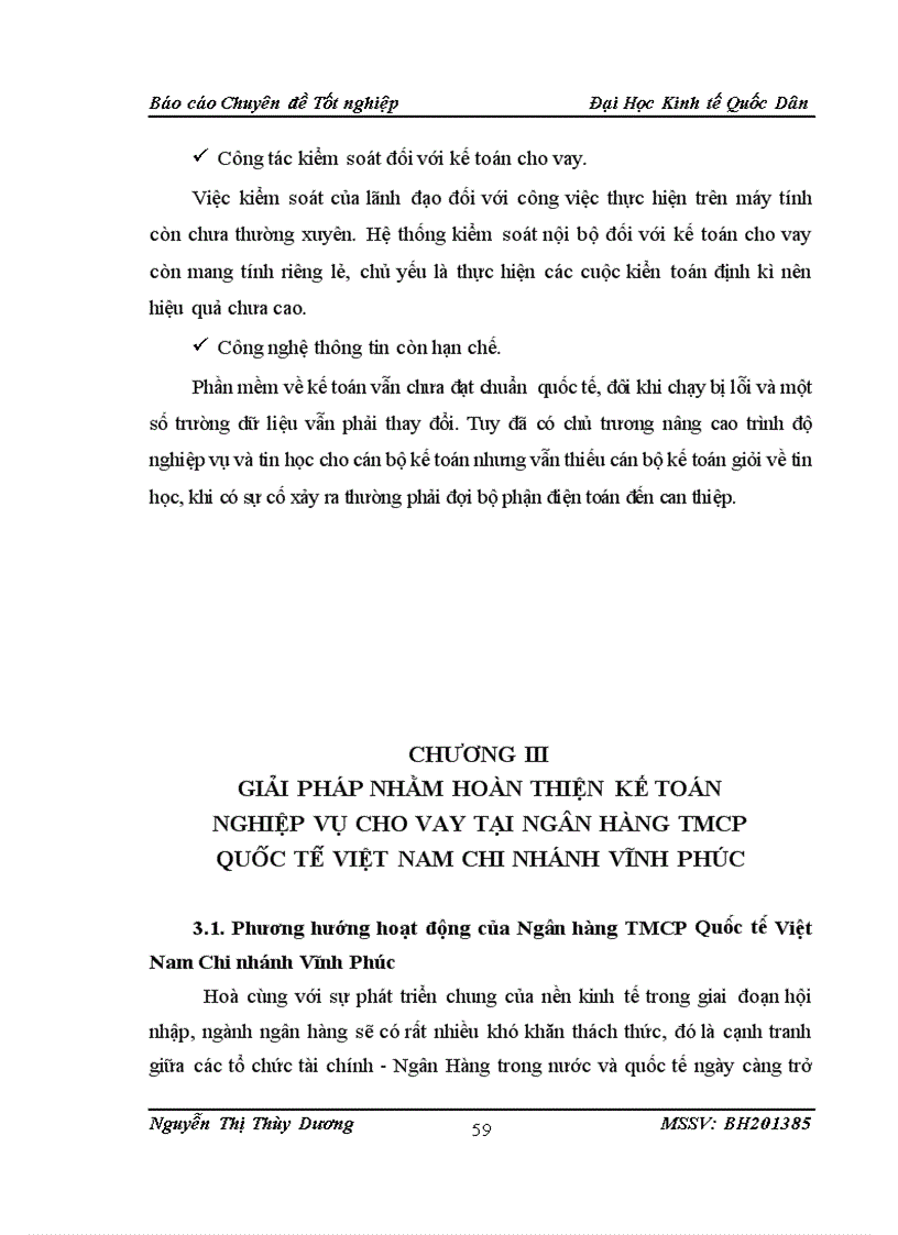 image for page Hoàn thiện kế toán nghiệp vụ cho vay tại Ngân hàng TMCP Quốc tế Việt Nam Chi nhánh Vĩnh Phúc VIB Vĩnh Phúc 3