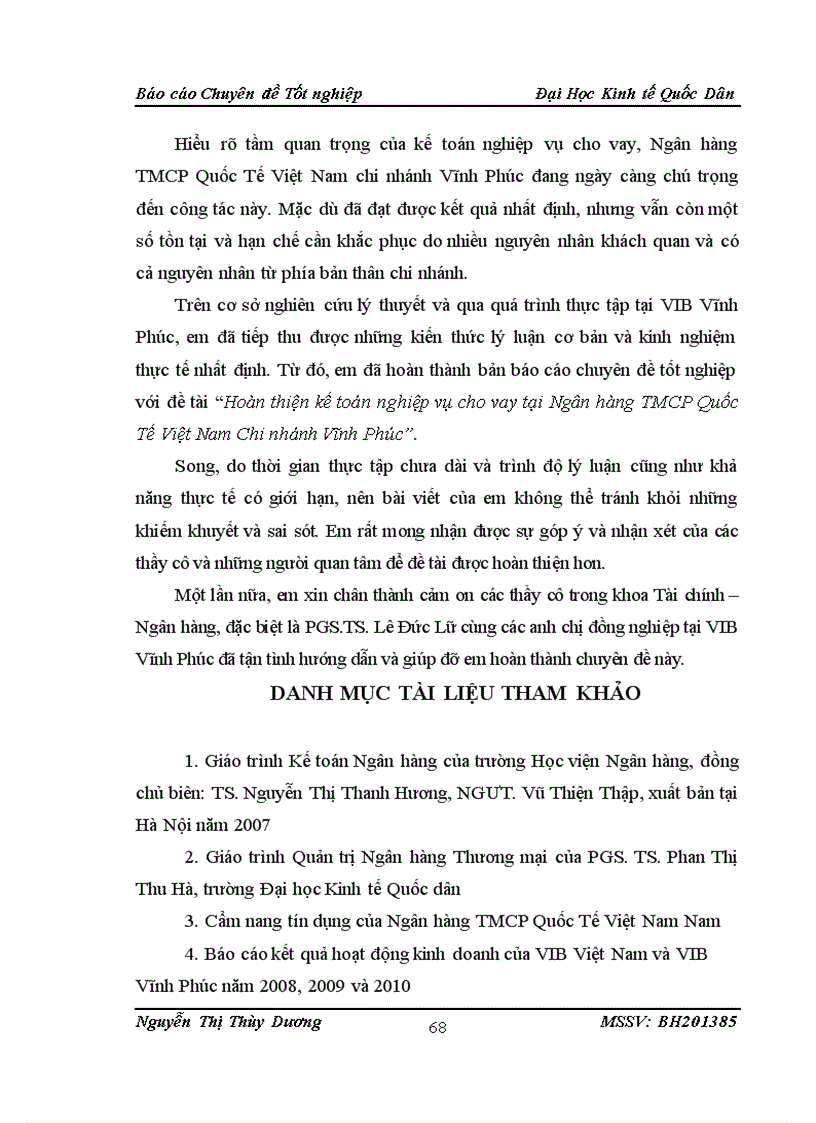 image for page Hoàn thiện kế toán nghiệp vụ cho vay tại Ngân hàng TMCP Quốc tế Việt Nam Chi nhánh Vĩnh Phúc VIB Vĩnh Phúc 3
