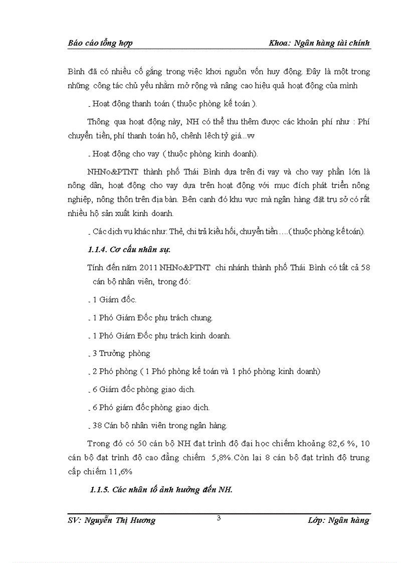 image for page Thực trạng rủi ro tín dụng tại chi nhánh NHNo PTNT thành phố Thái Bình