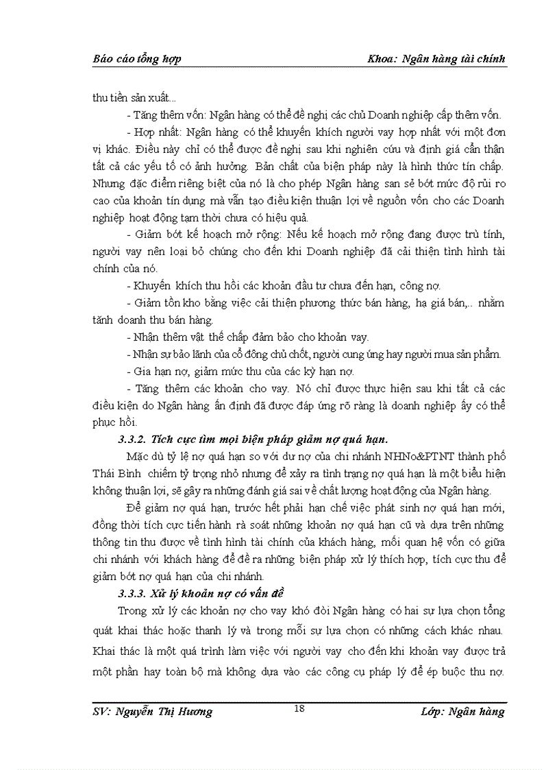 image for page Thực trạng rủi ro tín dụng tại chi nhánh NHNo PTNT thành phố Thái Bình