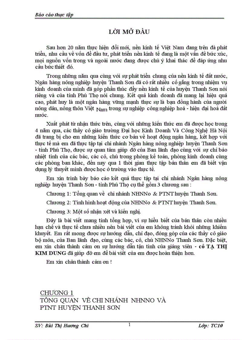 image for page Những nhận xét đánh giá hoạt động huy động vốn của Ngân hàng Nông nghiệp và PTNT huyện Thanh sơn