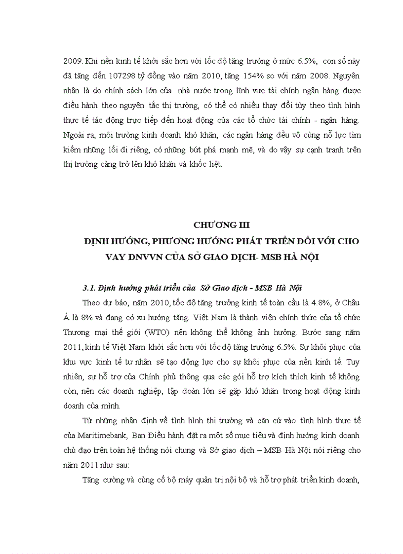 image for page Nâng cao chất lượng cho vay đối với doanh nghiệp vừa và nhỏ tại Sở giao dịch của ngân hang thương mại cổ phần Hàng Hải Việt Nam 3