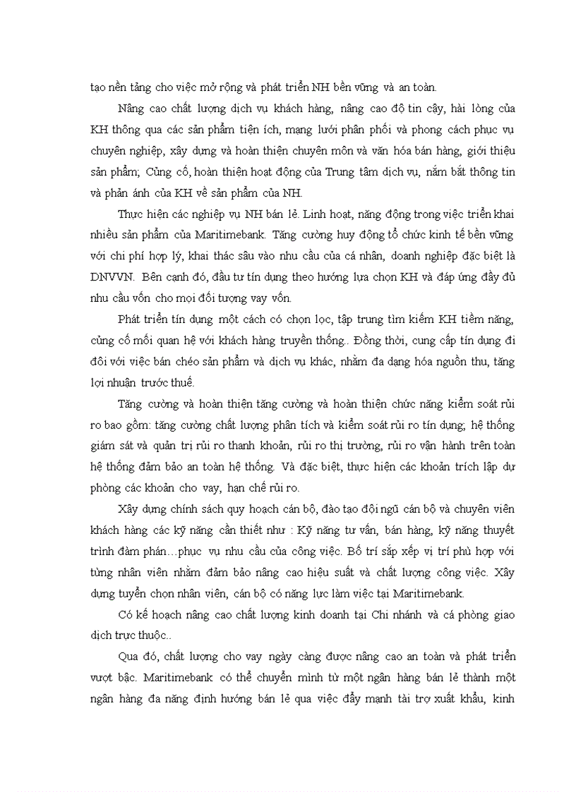 image for page Nâng cao chất lượng cho vay đối với doanh nghiệp vừa và nhỏ tại Sở giao dịch của ngân hang thương mại cổ phần Hàng Hải Việt Nam 3