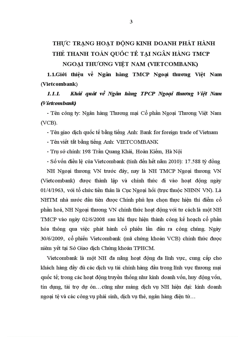 image for page Đẩy mạnh hoạt động kinh doanh phát hành thẻ thanh toán quốc tế ở Ngân hàng TMCP Ngoại Thương Việt Nam