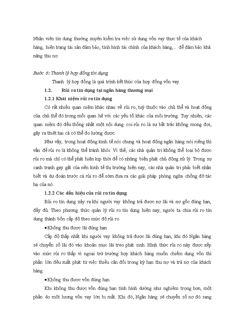 image for page Giải pháp hạn chế rủi ro tín dụng tại Ngân hàng TMCP Công Thương Việt Nam Chi nhánh Thái Bình 4