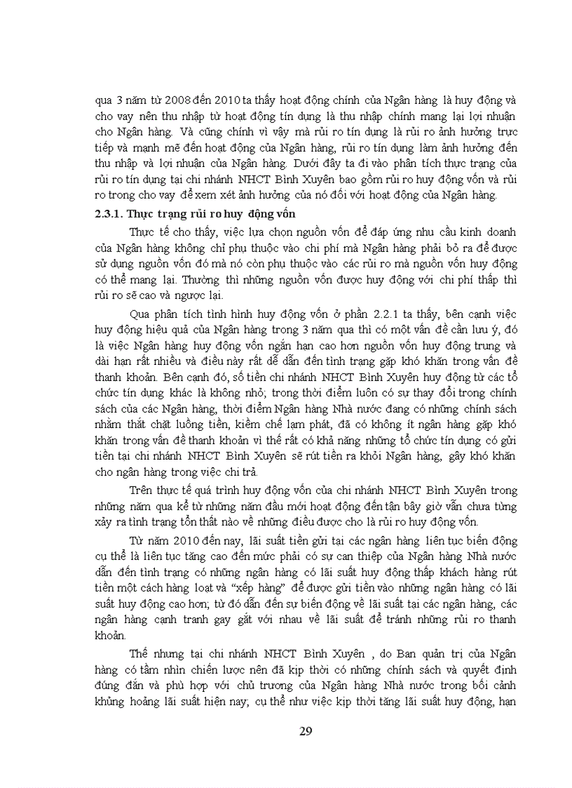 image for page Giải pháp phòng ngừa và hạn chế rủi ro tín dụng ở Ngân hàng thương mại cổ phần công thương Việt Nam Chi nhánh Bình Xuyên 1