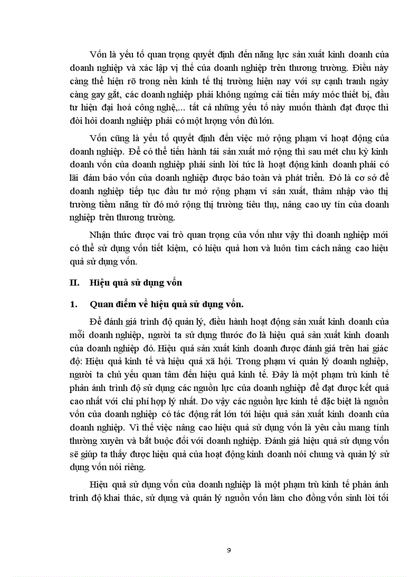 image for page Giải pháp nâng cao hiệu quả sử dụng vốn tại công ty Vật liệu xây dựng Cầu Đuống Sở Xây dựng Hà Nội 1