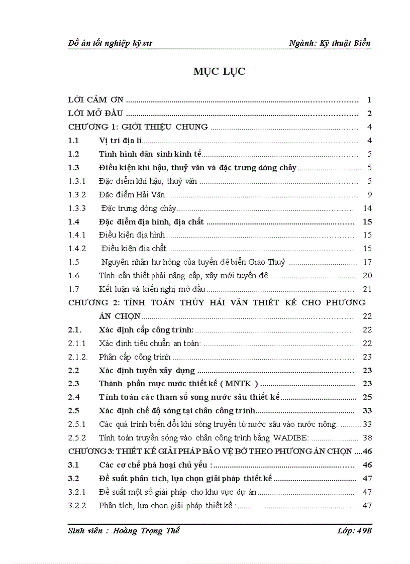 image for page Thiết kế xây dựng công trình đê biển Giao Thủy