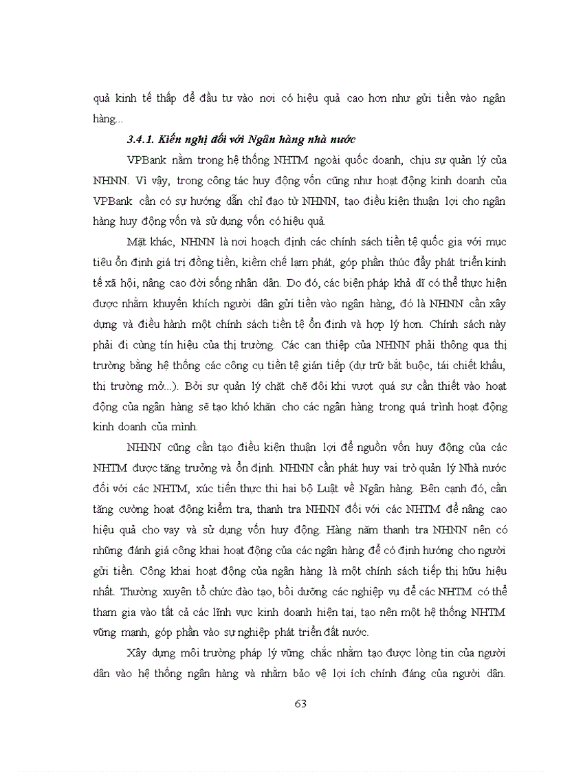 image for page Giải pháp nâng cao hiệu quả hoạt động huy động vốn tại Ngân hàng TMCP Việt Nam Thịnh Vượng