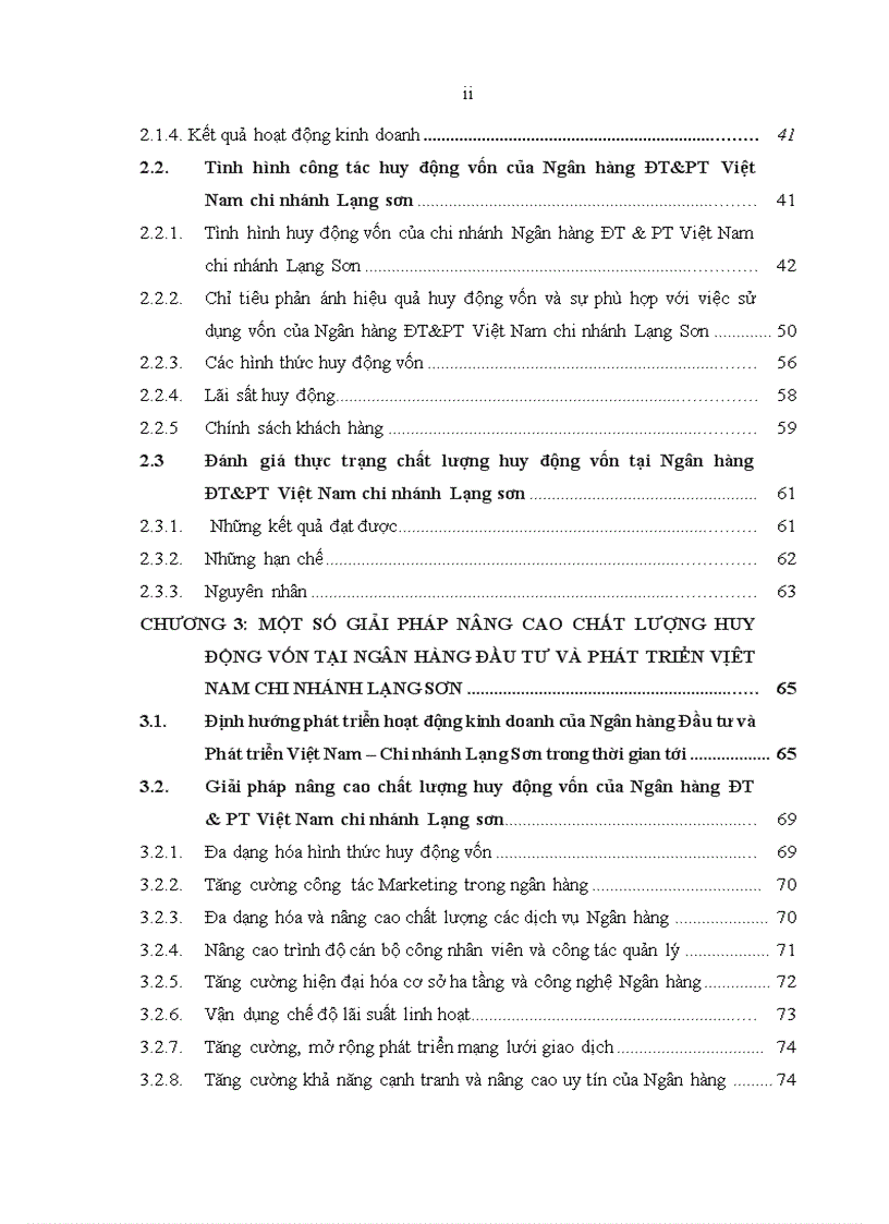 image for page Giải pháp tăng cường công tác huy động vốn của Ngân hàng ĐT PT chi nhánh Lạng Sơn