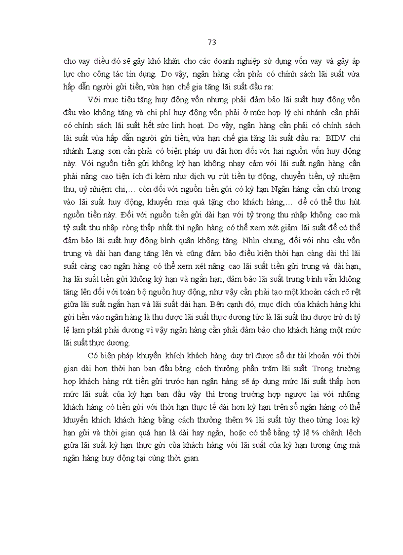 image for page Giải pháp tăng cường công tác huy động vốn của Ngân hàng ĐT PT chi nhánh Lạng Sơn
