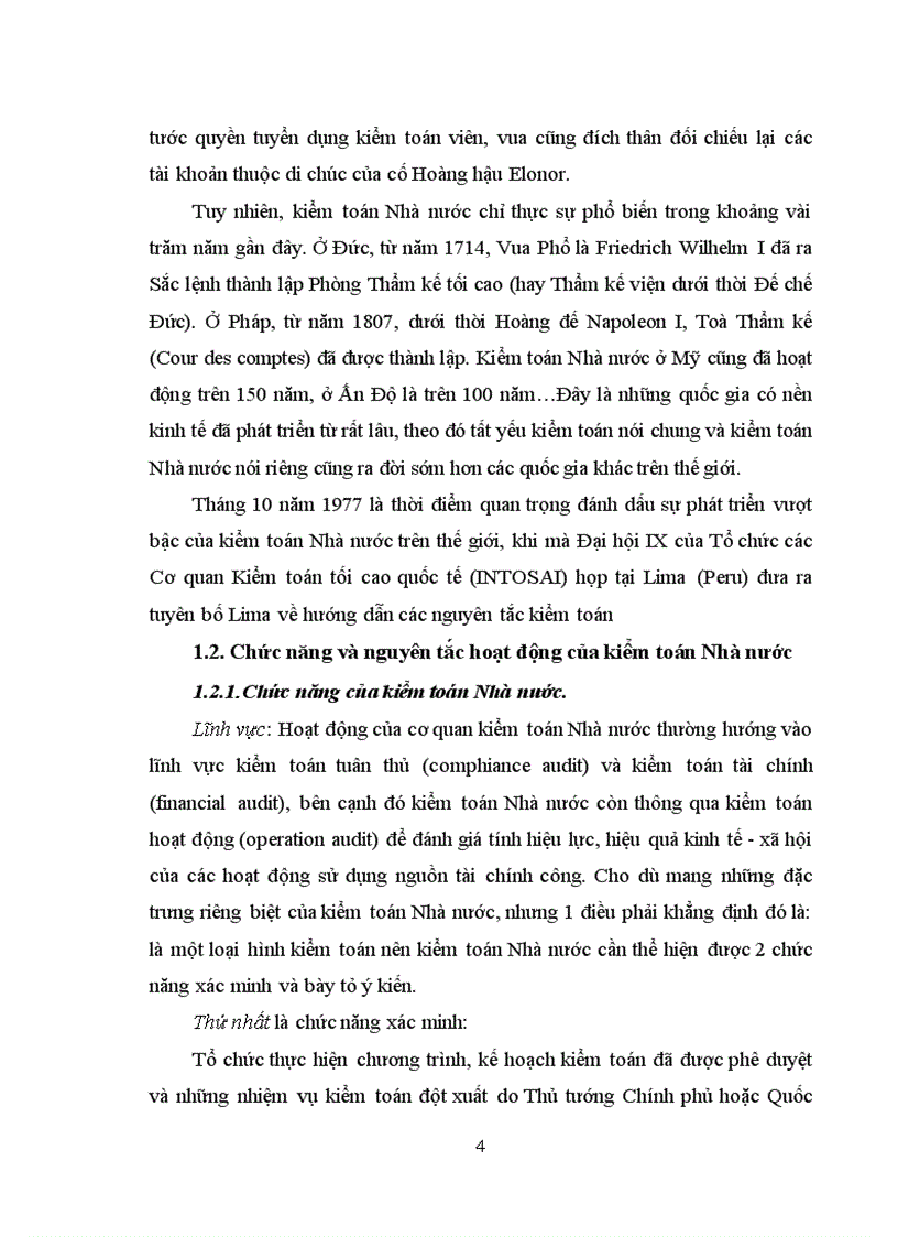 Tìm hiểu cơ cấu tổ chức vai trò của kiểm toán Nhà nước và bài học thực tiễn đối với Việt Nam