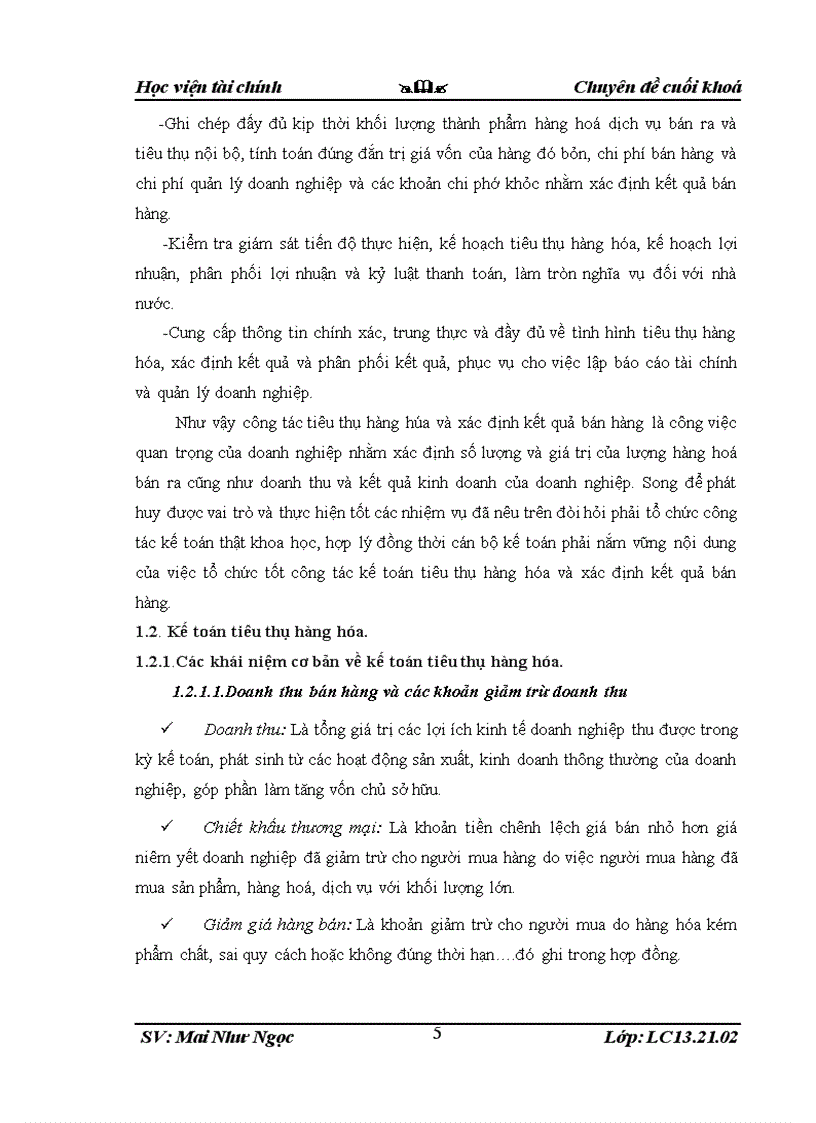 image for page Tổ chức công tác kế toán bán hàng và xác định kết quả bán hàng tại Công ty TNHH thương mại Ngọc Nhâm 3