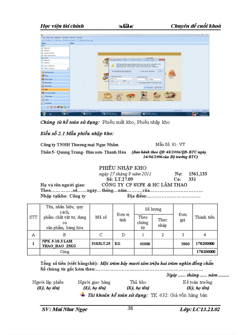 image for page Tổ chức công tác kế toán bán hàng và xác định kết quả bán hàng tại Công ty TNHH thương mại Ngọc Nhâm 3