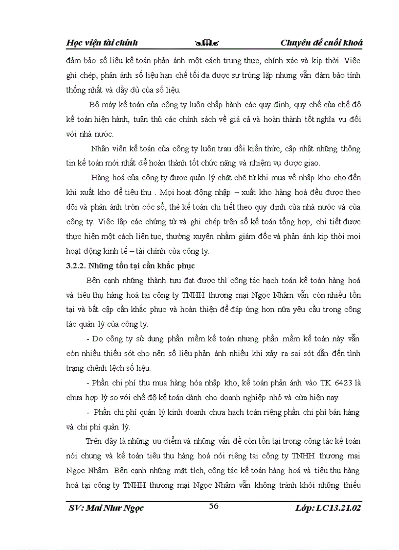 image for page Tổ chức công tác kế toán bán hàng và xác định kết quả bán hàng tại Công ty TNHH thương mại Ngọc Nhâm 3